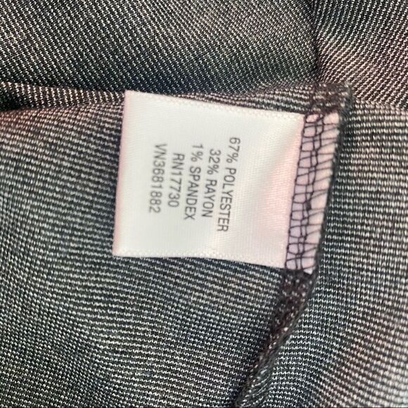 Merona target Gray sleeveless sheath dress xs - Picture 7 of 8